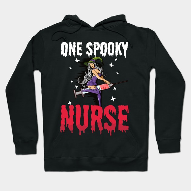 Halloween Nurse Shirt | One Spooky Nurse Hoodie by Gawkclothing